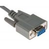RS PRO Sériový kabel, A: Vnitřní délka 2 m, A: D-Sub 9pin, B: Vnitřní, B: DB9, Polyvinylchlorid