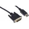 RS PRO, A: Vnější Duální propojení DVI-D, B: Vnější DVI-D, Polyvinylchlorid DisplayPort Kabely 3 m