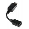RS PRO, A: Vnější Display Port, B: Vnitřní HDMI, Polyvinylchlorid DisplayPort Kabely 150 mm