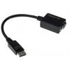 RS PRO, A: Vnější Display Port, B: Vnitřní VGA, Polyvinylchlorid DisplayPort Kabely 150 mm