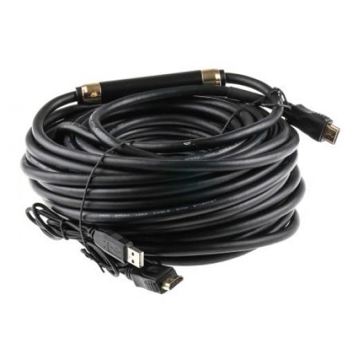 RS PRO, řada: NLHDMI 20 m, A: Vnější HDMI, B: Vnější HDMI