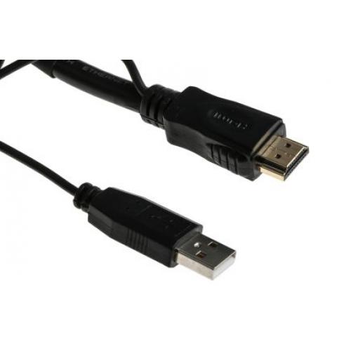RS PRO 30 m, A: Vnější HDMI, B: Vnější HDMI