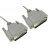 RS PRO Sériový kabel, A: Vnější délka 2 m, A: D-sub 25kolíkový, B: Vnější, B: DB25, Polyvinylchlorid
