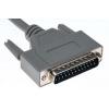 RS PRO Sériový kabel, A: Vnější délka 10 m, A: D-sub 25kolíkový, B: Vnitřní, B: DB25, Polyvinylchlorid