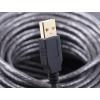 RS PRO Kabel USB do zásuvky IC Vnější, A: USB typu A, 12 m Vnitřní, Černá, B: USB typu A
