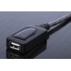 RS PRO Kabel USB do zásuvky IC Vnější, A: USB typu A, 12 m Vnitřní, Černá, B: USB typu A