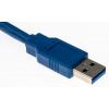 RS PRO Kabel USB do zásuvky IC Vnější, A: USB typu A, 3 m Vnitřní, Modrá, B: USB typu A