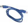RS PRO Kabel USB do zásuvky IC Vnější, A: USB typu A, 1 m Vnější, Modrá, B: USB typu A
