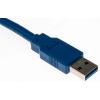 RS PRO Kabel USB do zásuvky IC Vnější, A: USB typu A, 5 m Vnější, Modrá, B: USB typu A