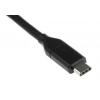 RS PRO Kabel USB do zásuvky IC Vnější, A: USB typu C, 1 m Vnější, Černá, B: USB typu C