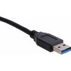 RS PRO Kabel USB do zásuvky IC Vnější, A: USB typu C, 1 m Vnější, Černá, B: USB typu A