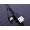 RS PRO Kabel USB Vnější, A: USB typu C, 1 m Vnější, Černá, B: USB typu A