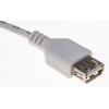 RS PRO Kabel USB do zásuvky IC Vnější, A: USB typu A, 1.8 m Vnitřní, Bílá, B: USB typu A