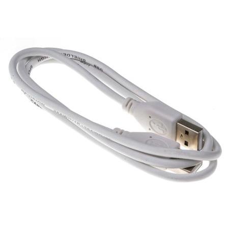 RS PRO Kabel USB do zásuvky IC Vnější, A: USB typu A, 1 m Vnější, Bílá, B: USB typu A