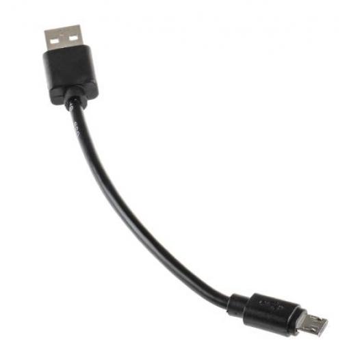 RS PRO Kabel USB do zásuvky IC Vnější, A: USB typu A, 150 mm Vnější, Černá, B: Micro USB typ B