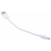 RS PRO Kabel USB do zásuvky IC Vnější, A: USB typu A, 150 mm Vnější, Bílá, B: Micro USB typ B