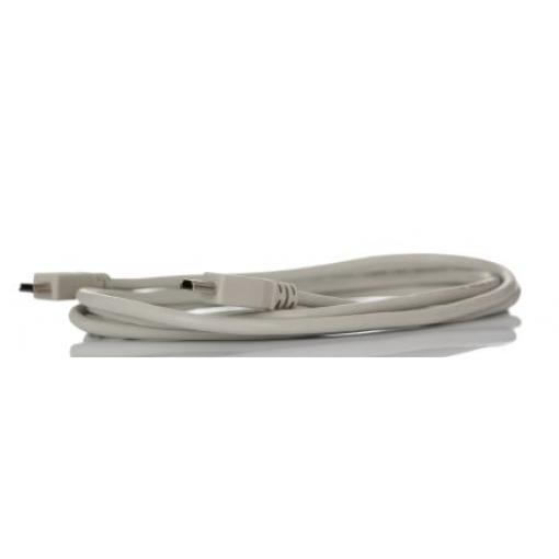 RS PRO Kabel USB Vnější, A: Mini USB typu A, 2 m Vnější, Béžová, B: Micro USB typ B