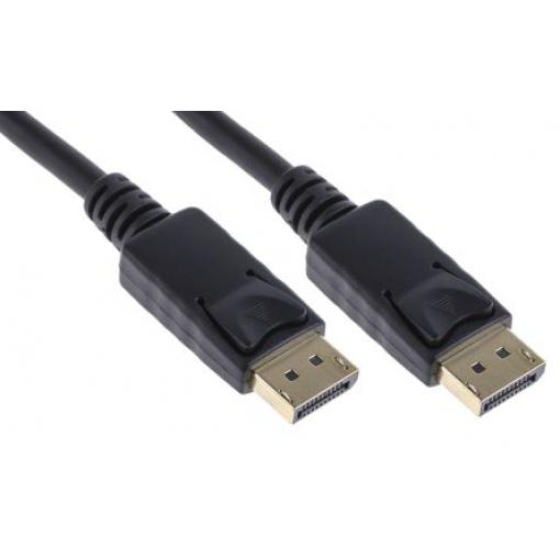 RS PRO, A: Vnější Display Port, B: Vnější Display Port, Polyvinylchlorid DisplayPort Kabely 10 m