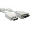 RS PRO, A: Vnější Display Port, B: Vnitřní DVI-D, Polyvinylchlorid DisplayPort Kabely 150 mm