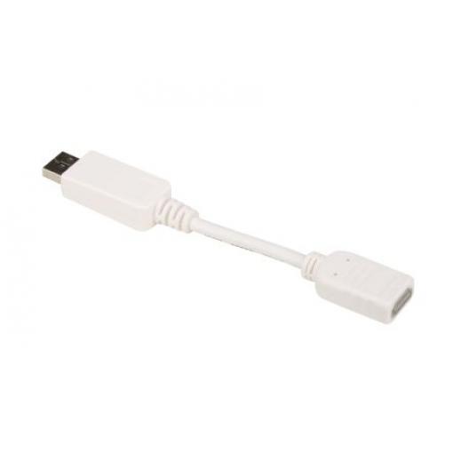 RS PRO, A: Vnější Display Port, B: Vnitřní HDMI, Polyvinylchlorid DisplayPort Kabely 150 mm