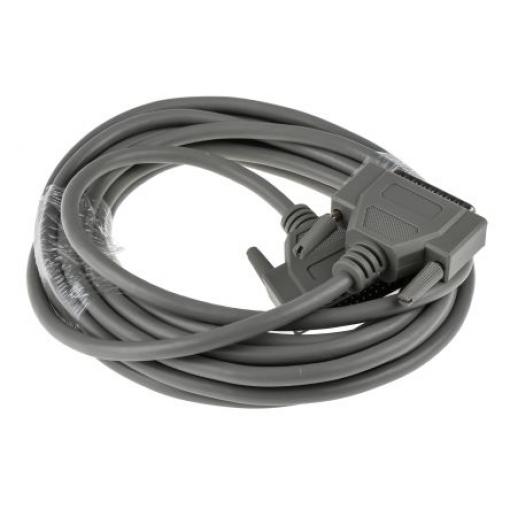 RS PRO Sériový kabel, A: Vnější délka 6 m, A: D-sub 25kolíkový, B: Vnější, B: DB25, Polyvinylchlorid