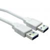 RS PRO Kabel USB do zásuvky IC Vnější, A: USB typu A, 800 mm Vnější, Bílá, B: USB typu A
