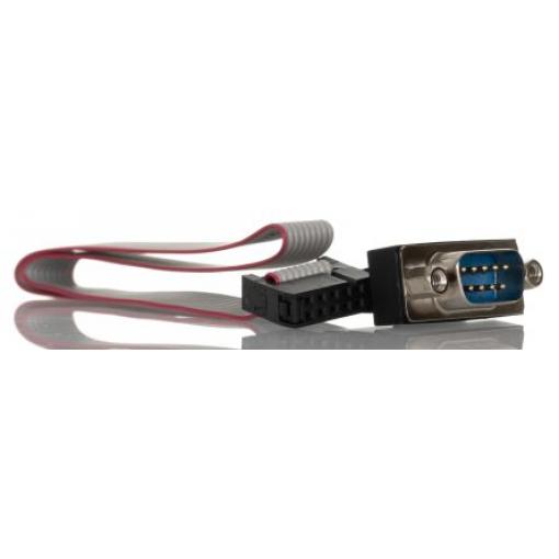 RS PRO Sériový kabel, A: Vnější délka 300 mm, A: D-Sub 9pin, B: Vnější, B: DB9, Polyvinylchlorid