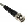 Koaxiální kabel, řada: BNC RF, Šedá Polyvinylchlorid, vnější průměr: 4.7 mm OD 5 m 50 Ω RS PRO S koncovkou