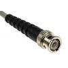Koaxiální kabel, řada: BNC RF, Šedá Polyvinylchlorid, vnější průměr: 4.7 mm OD 5 m 50 Ω RS PRO S koncovkou