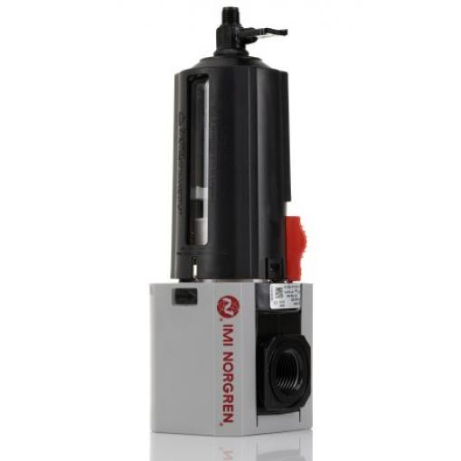 Pneumatický filtr, řada: Excelon Plus 5 μm, max. průtok: 4680 L/min, přípojka portu: 1/2 in G Ruční 10 bar Norgren