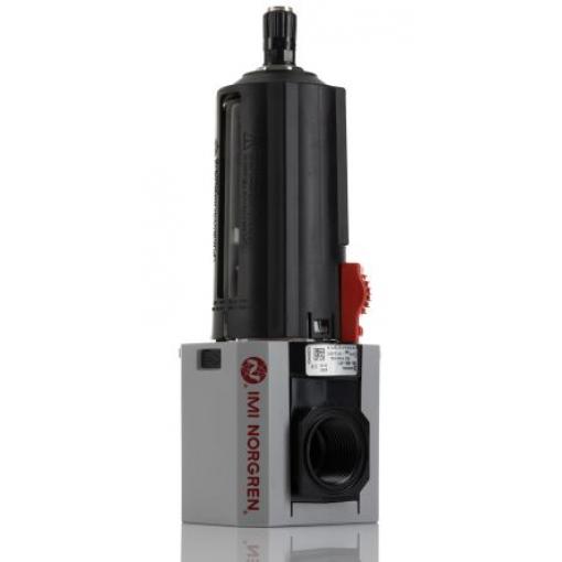 Pneumatický filtr, řada: Excelon Plus 5 μm, max. průtok: 4680 L/min, přípojka portu: 3/4 in G Automatické 10 bar Norgren