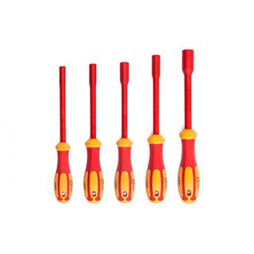 Montážní klíč Šestihran 6 To 13 mm RS PRO Splňuje normu VDE/1000V, dělka lopatky: 125 mm, celková délka: 125 mm