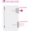 STEGO Ventilátorový filtr, řada: FPI/FPO 018 63 m³/h 24 V dc DC IP54 124 mm 124 mm