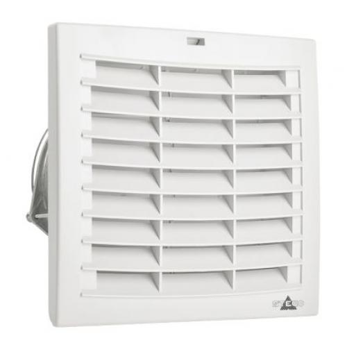 STEGO Ventilátorový filtr, řada: FPI/FPO 018 156 m³/h 24 V dc DC IP54 176 mm 176 mm