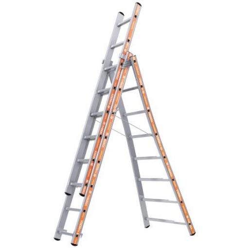TUBESCA Žebřík Hliník Hliník 3 5.13 m