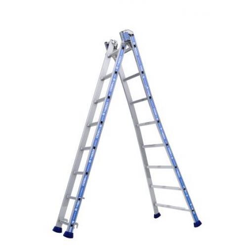 TUBESCA Žebřík Hliník Hliník 2 4.04 m