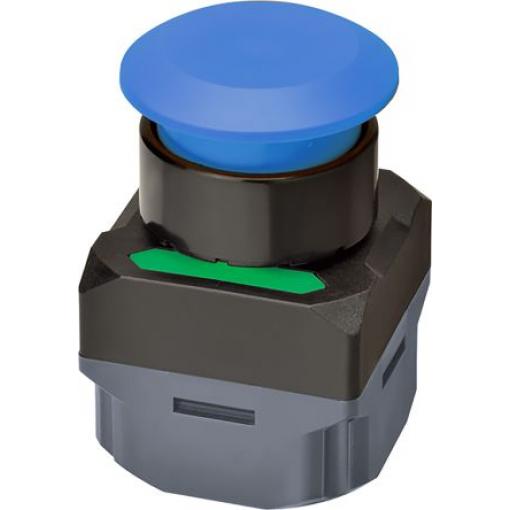 Omron Tlačítkový spínač, řada: A2W IP65 Osvětlené 24 mm 100 mA, barva LED: Zelená, Červená, Žlutá 30 V dc