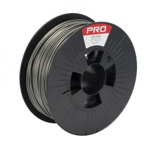Vlákna pro 3D tiskárny, Šedá 2.85mm 1kg PLA Glitter RS PRO