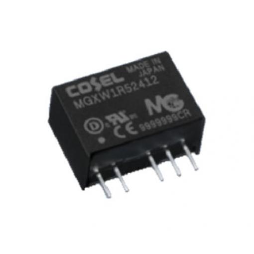 DC-DC převodník 1.56W, výstup: ±12V dc 65mA 1kV dc, Vin 6→ 60 V stejnosm