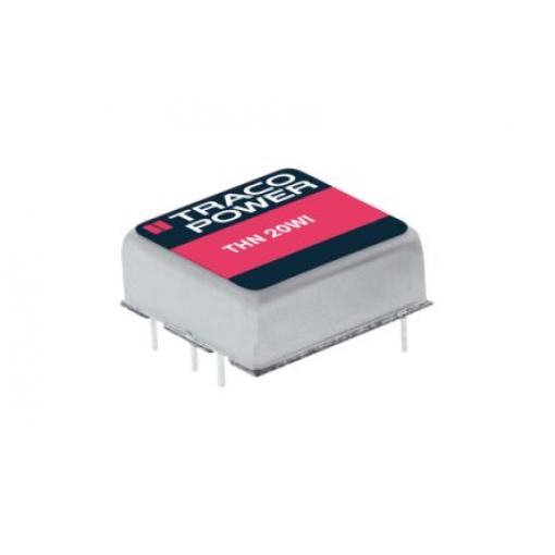 TRACOPOWER Měnič DC/DC THN 20WI, výstup: 5 V dc 1.6 kV dc, Vin 75V dc 4 A, Vin 18V 20 W -40 °C 75 °C Průchozí otvor