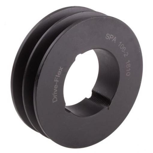 RS PRO Řemenice, Litina, Ocel, vývrt: 42 mm