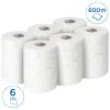 KLEENEX Papírové osušky na ruce, Kleenex Ultra Slimroll (6781) 198 x 1000000 mm Role 400 archů, sortiment: Ultra
