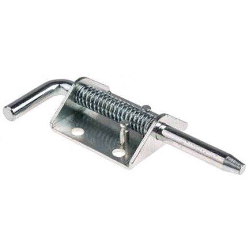 Dveřní šroub, Ocel, Pozinkovaný Možnost použití visacího zámku Pinet, délka: 132 mm 50 mm