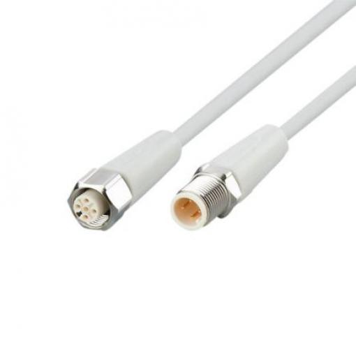 Kabel ovladače snímače, A: Vnější, A: M12 4, B: M12, B: Vnitřní, 300V 4, IP65, IP67, IP68, IP69K, řada: EVF ifm