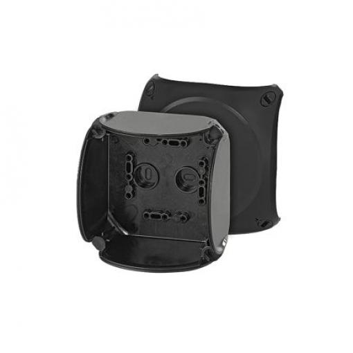 HENSEL Rozvodná skříň Polykarbonát Černá 104 mm 70 mm řada KF IP67, IP66 IEC 60754-2 104 mm