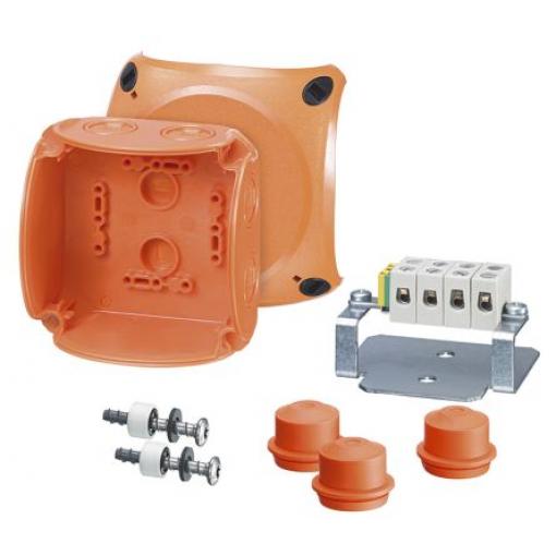 HENSEL Rozvodná skříň Polykarbonát Oranžová 104 mm 70 mm řada FK 5 IP65, IP66 IEC 60754-2 104 mm