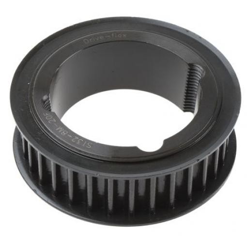 RS PRO Řemenice rozvodového řemenu, Ocel 32 zubů 20 mm rozteč 8 mm, vývrt: 42 mm