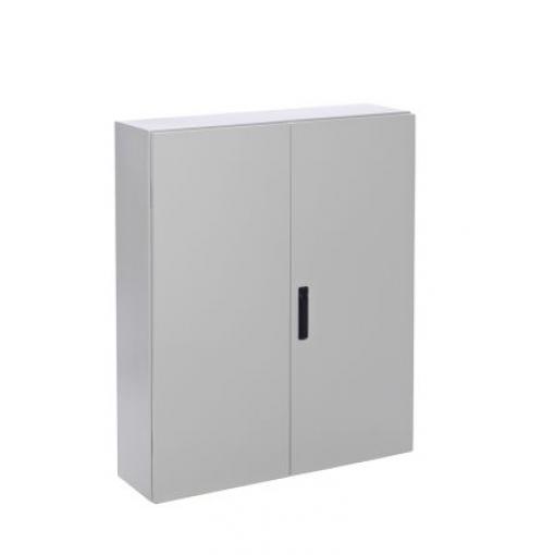 Contactum Nástěnná krabice IP66 Pozinkovaná ocel Šedá 1000 mm Průhledné dveře 1200 mm 300 mm