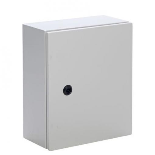 Contactum Nástěnná krabice IP66 Pozinkovaná ocel Šedá 250 mm Průhledné dveře 250 mm 150 mm