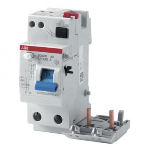 Proudový chránič 2pólový Typ AC 25 A 300 mA ABB St. DDA200 RoHS, IEC/EN 61008